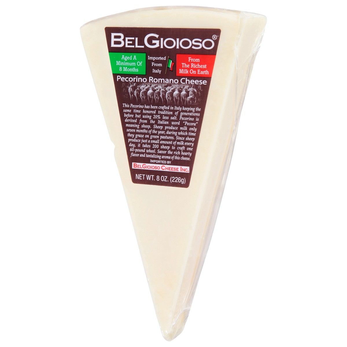 slide 9 of 11, BelGioioso Pecorino Romano Cheese 8 oz, 8 oz