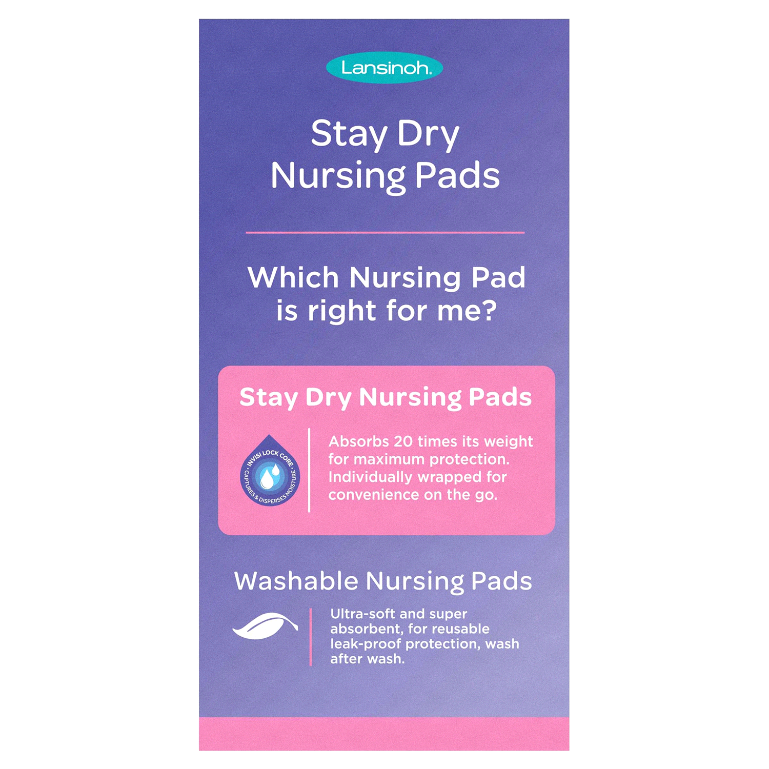slide 2 of 3, Disp Nurs Pad 60 Cnt, 60 ct