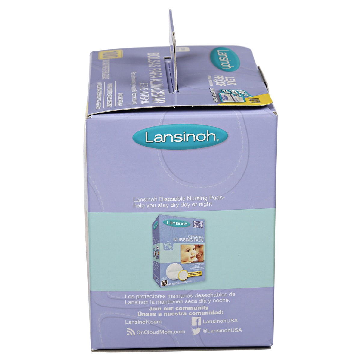 slide 4 of 6, Lansinoh Breastmilk Storage Bags for Breastfeeding Moms, 100 Ct., 100 ct