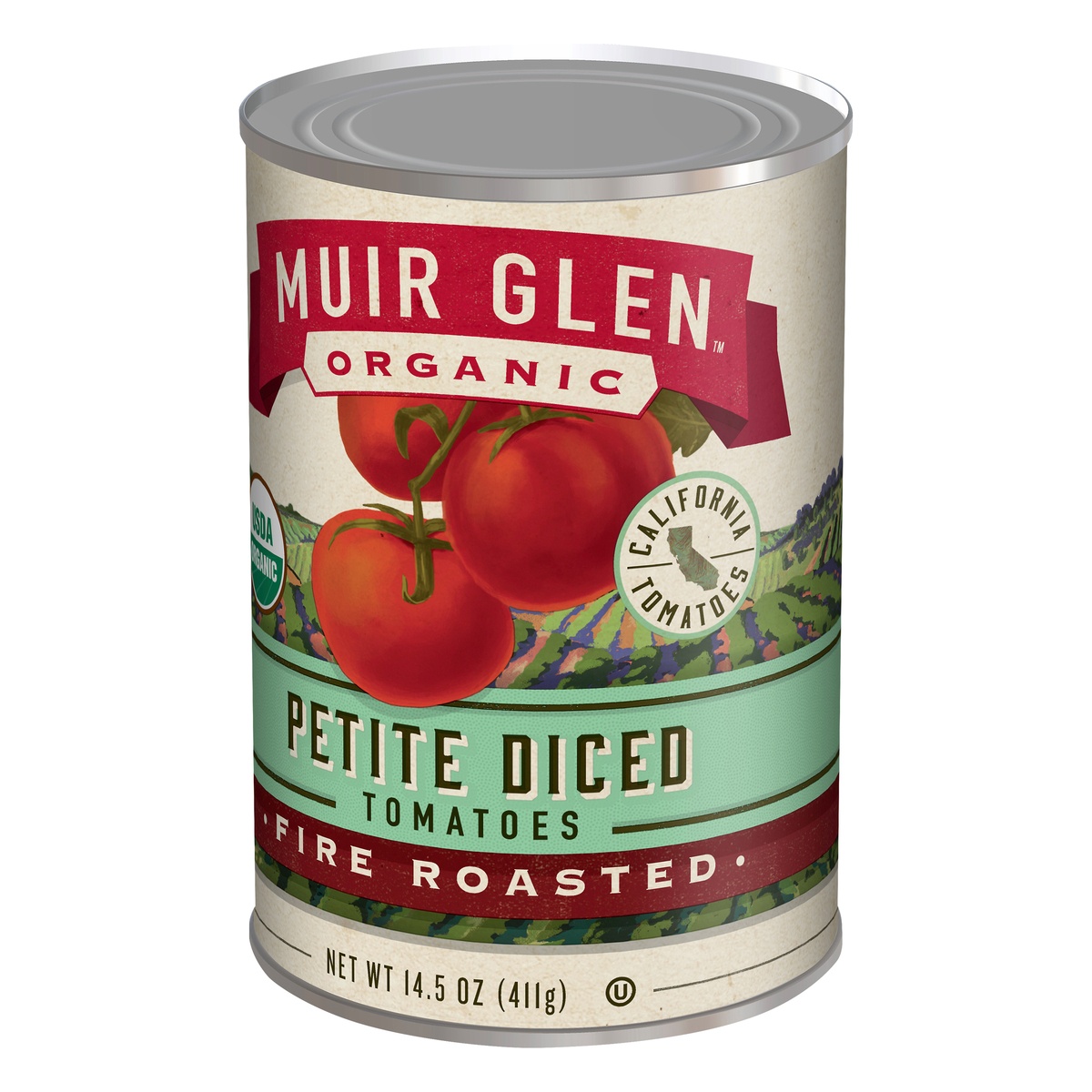 slide 4 of 10, Muir Glen Petite Diced Tomatoes, Fire Roasted, 14.5 oz., 14.5 oz