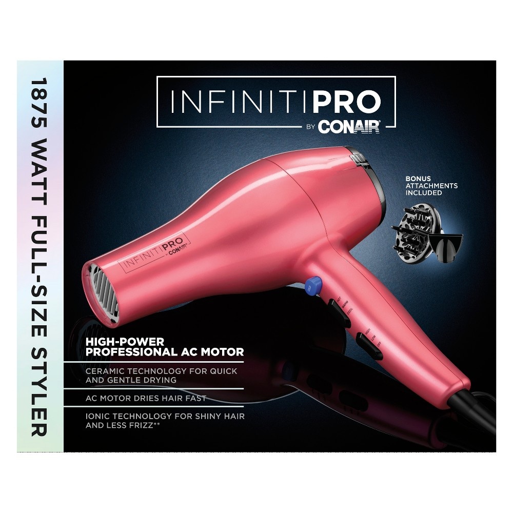 slide 7 of 7, Conair Infiniti Pro Full Size Hair Dryer, 1 ct