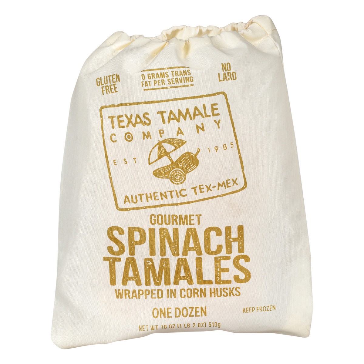 slide 9 of 13, Texas Tamale Gourmet Spinach Tamales 12 ea, 12 ct