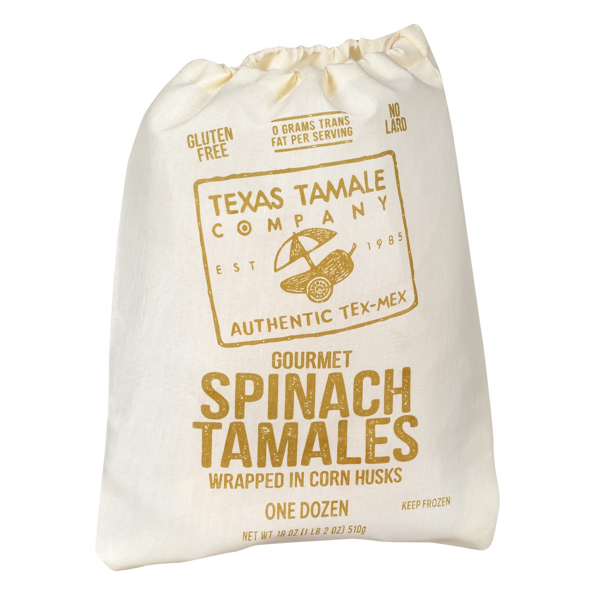 slide 5 of 13, Texas Tamale Gourmet Spinach Tamales 12 ea, 12 ct