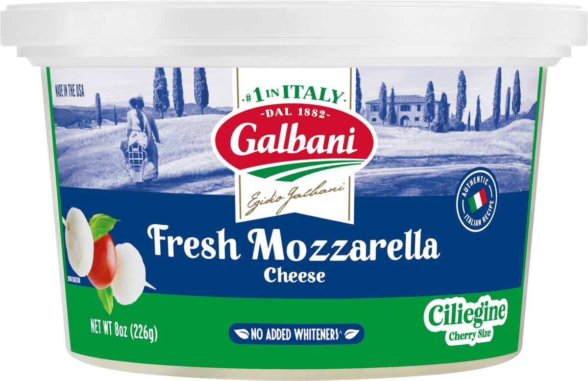 slide 5 of 7, Galbani 8oz Fresh Mozzarella Cheese Ciliegine, 8 oz