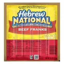 Hebrew National Beef Franks 10.3 oz