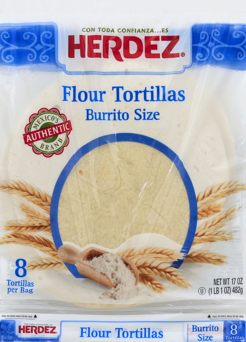 slide 3 of 6, Herdez Tortillas 8 ea, 8 ct