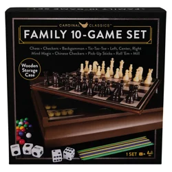 Spin Master Games Cardinal Classics Family 10 Classic Games Set
