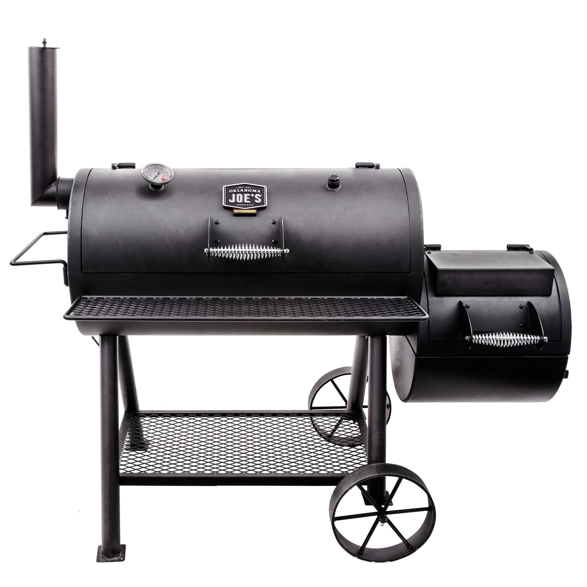 slide 1 of 1, Oklahoma Joe's Highland Offset Charcoal Smoker, 1 ct