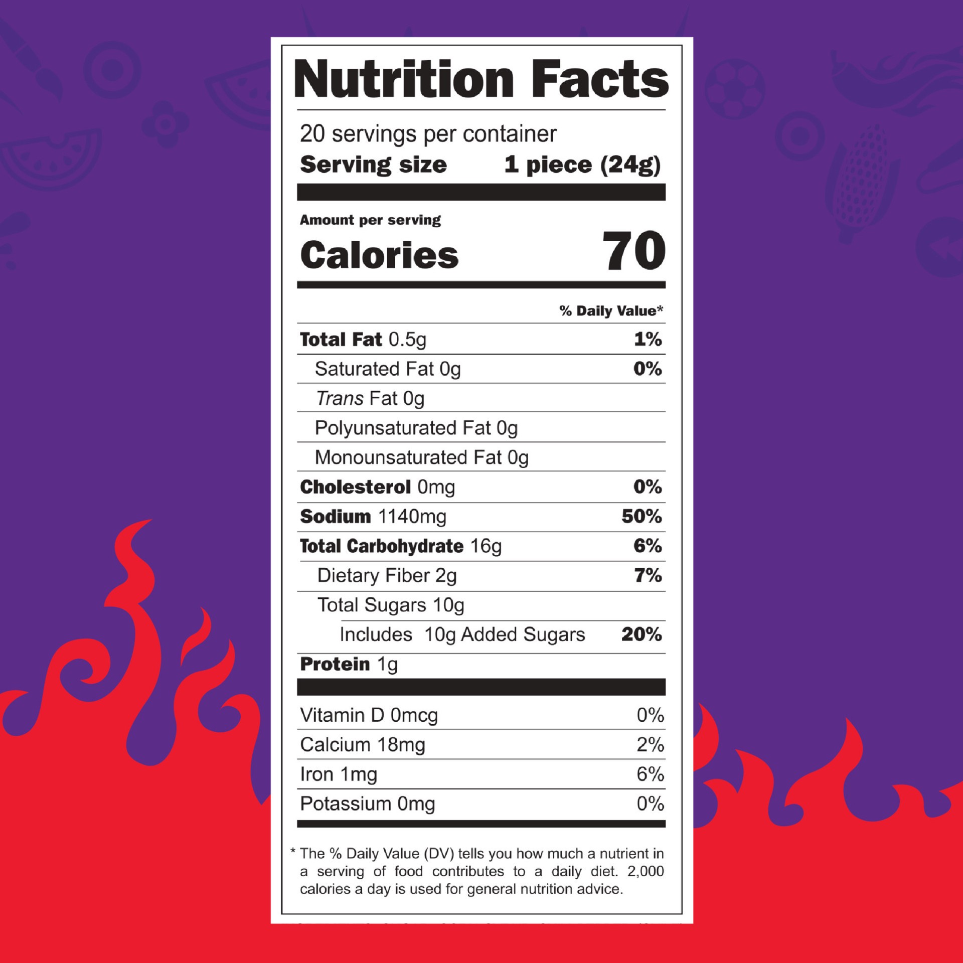 slide 2 of 5, Vero Takis Lollipop Fuego Chamoy Lollipop - 16.93 oz, 16.93 oz