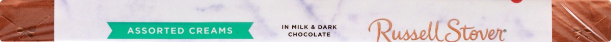 slide 5 of 10, RUSSELL STOVER Valentine's Day Assorted Crèmes in Milk & Dark Chocolate Gift Box, 9.4 oz. (17 pieces), 9.4 oz