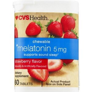 slide 1 of 1, CVS Health Melatonin Tablets, 60 Ct, 60 ct; 5 mg