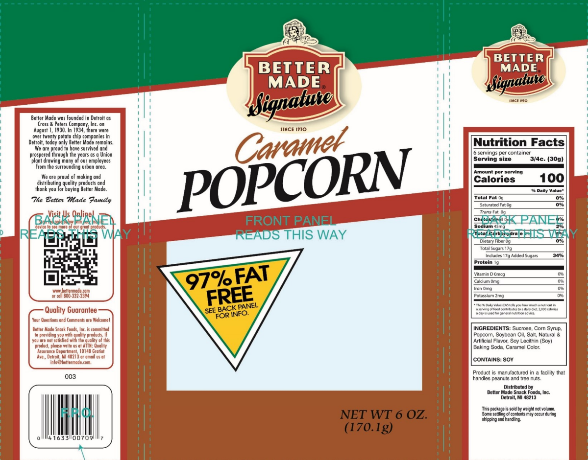 slide 5 of 5, Better Made Special Caramel Popcorn, 6 oz
