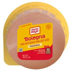 Oscar Mayer Bologna Deli Lunch Meat, 16 Oz Package