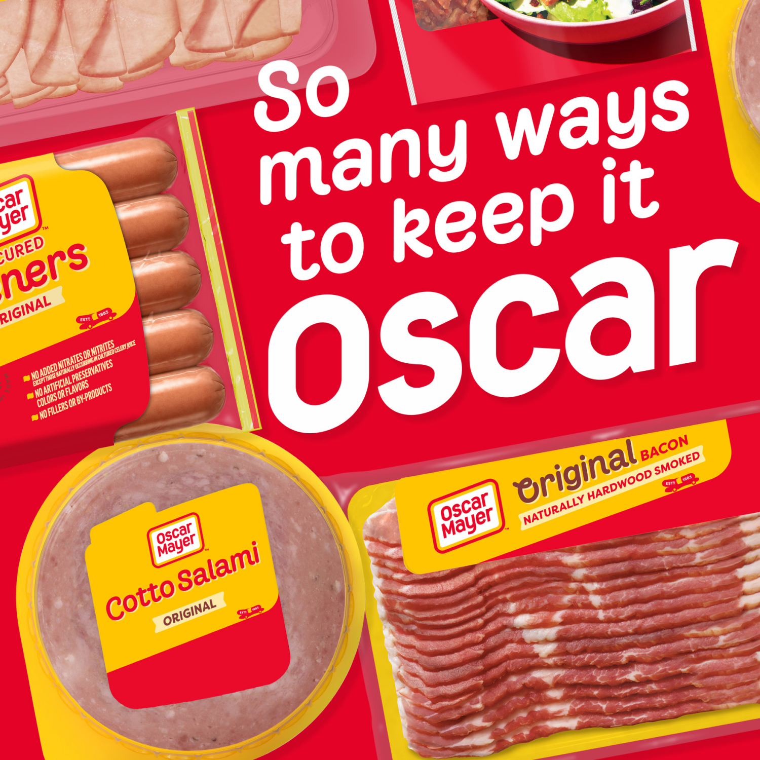 slide 2 of 8, Oscar Mayer Cotto Salami Deli Lunch Meat, 16 oz Package, 16 oz