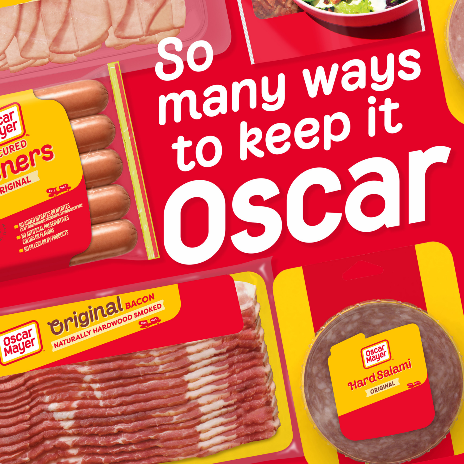 slide 2 of 8, Oscar Mayer Hard Salami With Natural Smoke Flavor Added, 8 oz