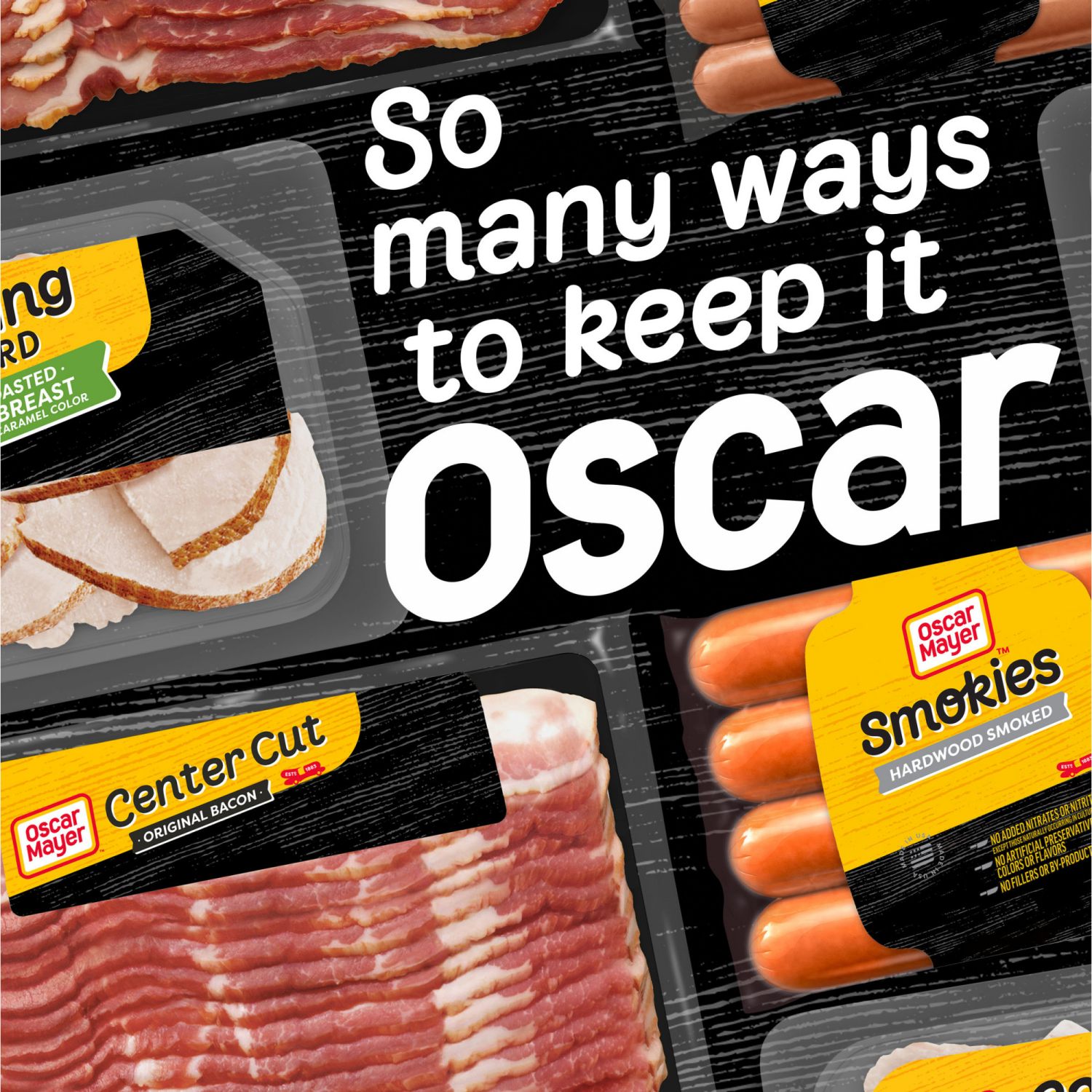 slide 2 of 8, Oscar Mayer Center Cut Bacon, 0.75 lb