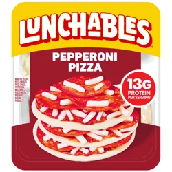 Lunchables Pepperoni Pizza Convenience Meal