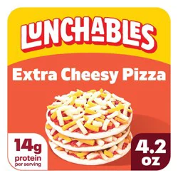 Oscar Mayer Lunchables Extra Cheesy Pizza, 4.2 Oz Pack