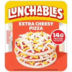 Oscar Mayer Lunchables Extra Cheesy Pizza, 4.2 Oz Pack