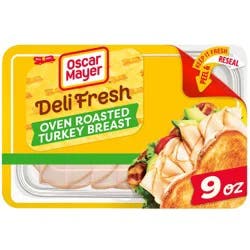 Oscar Mayer Deli Fresh Oven Roasted Turkey Breast, 9 Oz Pack