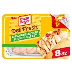 Oscar Mayer Deli Fresh Mesquite Smoked Turkey Breast Lunch Meat