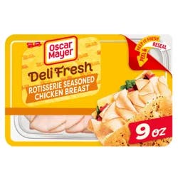 Oscar Mayer Deli Fresh Rotisserie Seasoned Chicken Breast, 9 Oz Pack