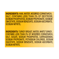 slide 27 of 29, Oscar Mayer Sub Kit with Extra Lean Smoked Ham & Water Product & Extra Lean Smoked Turkey Breast Sliced Deli Sandwich Lunch Meat 28 oz Pack, 28 oz