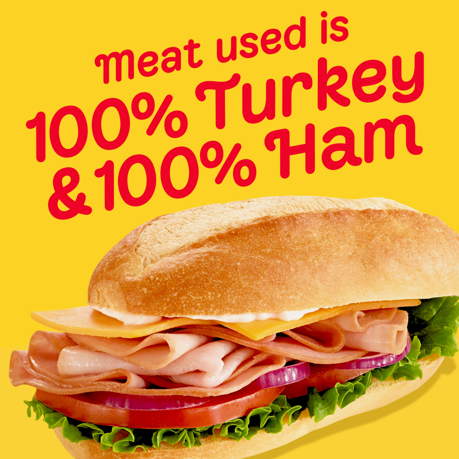 slide 6 of 8, Oscar Mayer Sub Kit with Smoked Ham & Smoked Turkey Breast Sliced Deli Lunch Meats Variety Pack, 28 oz