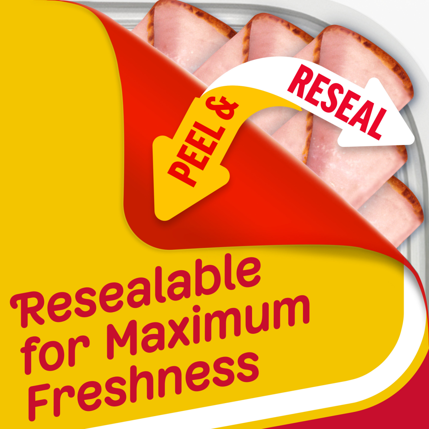 slide 4 of 8, Oscar Mayer Deli Fresh Black Forest Uncured Ham Sliced Lunch Meat, 9 oz. Tray, 9 oz