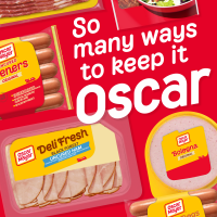 slide 7 of 29, Oscar Mayer Deli Fresh Black Forest Uncured Ham Sliced Lunch Meat, 9 oz. Tray, 9 oz