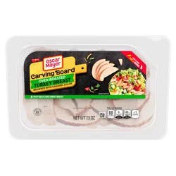 Oscar Mayer Carving Board Oven Roasted Turkey Breast Sliced Deli Meat, 7.5 Oz Pack