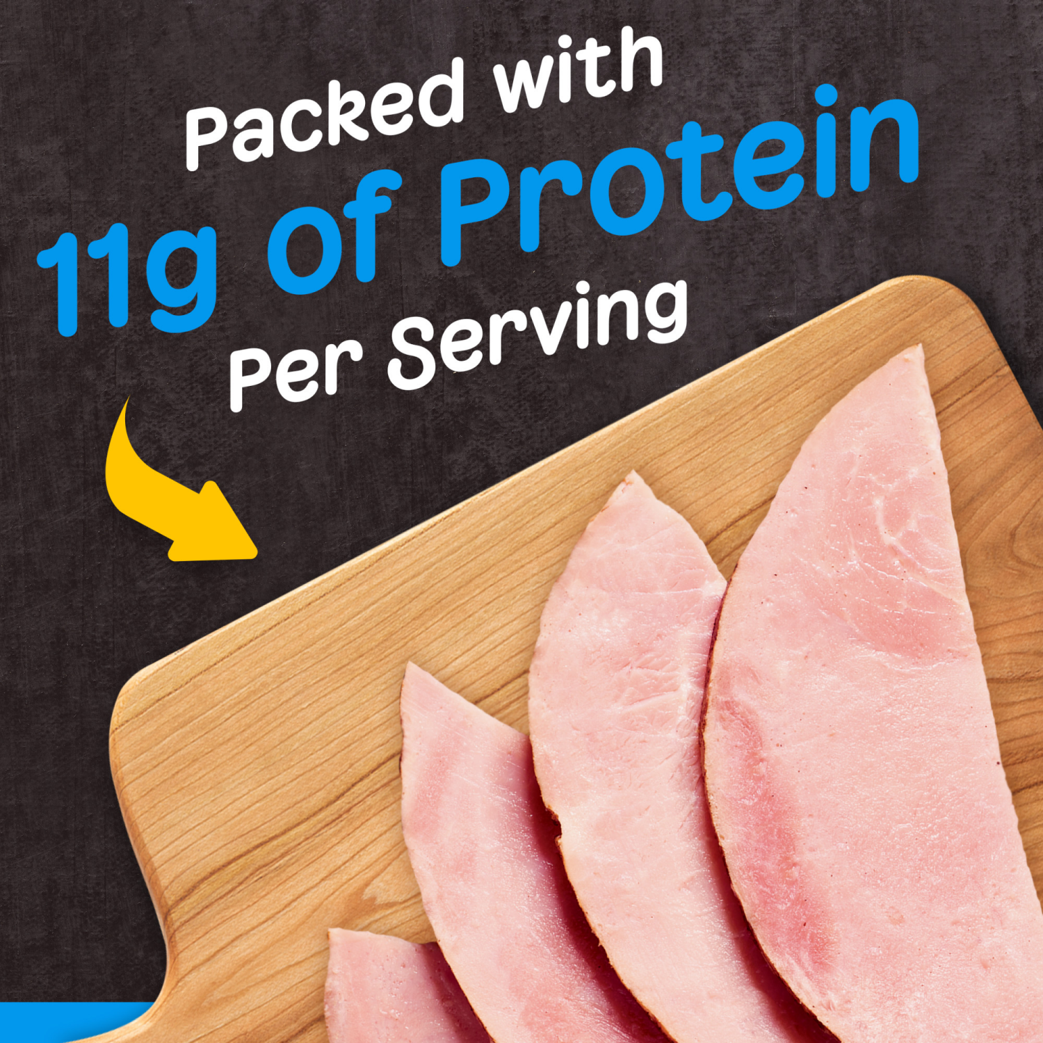 slide 7 of 8, Oscar Mayer Carving Board Slow Cooked Ham Sliced Lunch Meat, 7.5 oz. Tray, 7.5 oz