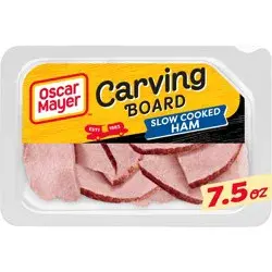 Oscar Mayer Carving Board Slow Cooked Ham Sliced Lunch Meat Tray
