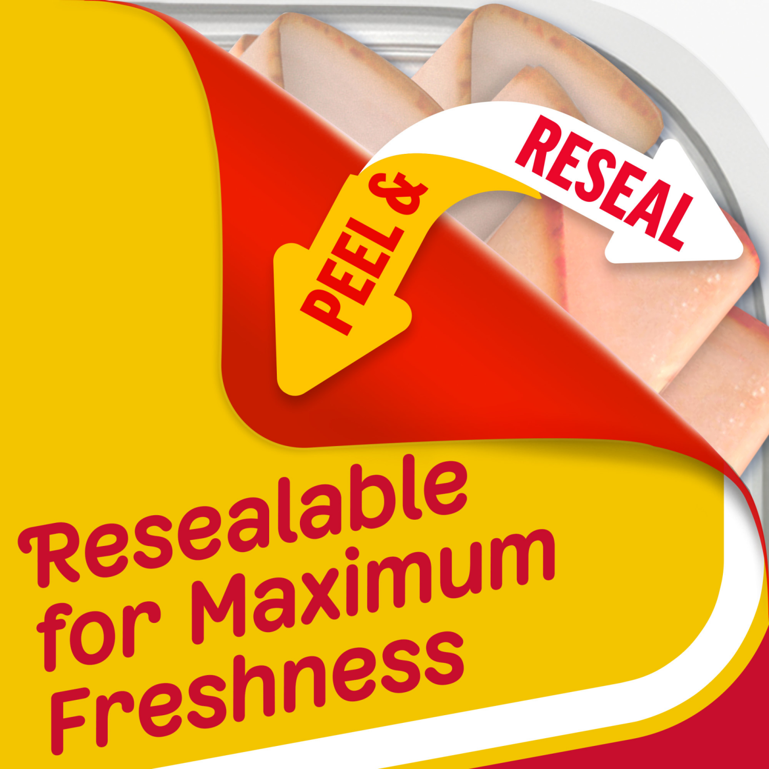 slide 4 of 8, Oscar Mayer Deli Fresh Oven Roasted Turkey Breast & Smoked Uncured Ham Sliced Lunch Meat Variety Pack, 9 oz. Tray, 9 oz