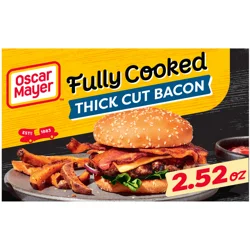 Oscar Mayer Fully Cooked Thick Cut Bacon 2.52 oz