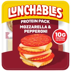 Lunchables Mozzarella & Pepperoni Protein Pack, 2.25 oz Pack