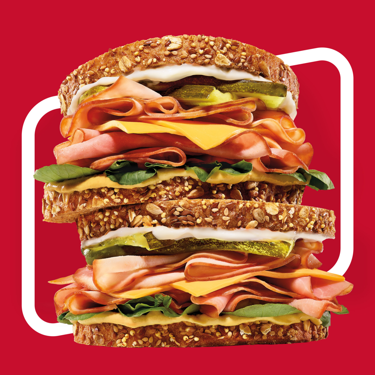 slide 8 of 8, Oscar Mayer Deli Fresh Honey Uncured Sliced Ham Deli Lunch Meat Mega Pack, 22 oz Package, 22 oz