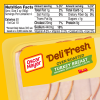 slide 18 of 29, Oscar Mayer Deli Fresh Oven Roasted Sliced Turkey Breast Deli Lunch Meat with 32% Lower Sodium, 8 oz Package, 8 oz