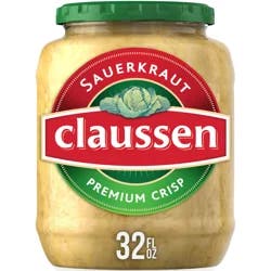 Claussen Premium Crisp Sauerkraut, 32 fl. oz. Jar