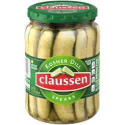 Claussen Kosher Dill Pickle Spears, 24 Fl. Oz. Jar