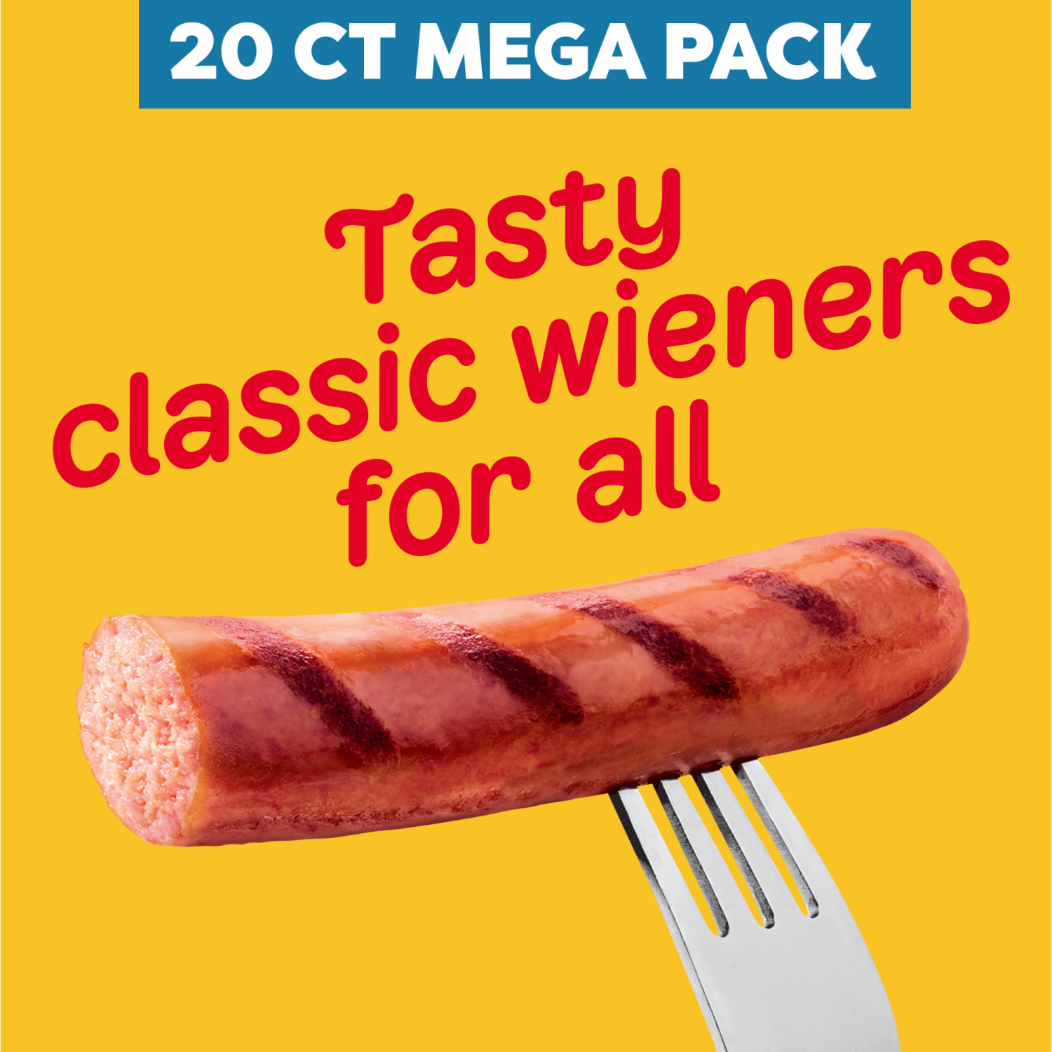 slide 4 of 8, Oscar Mayer Classic Uncured Wieners Hot Dogs Mega Pack, 20 ct. Box, 32 oz