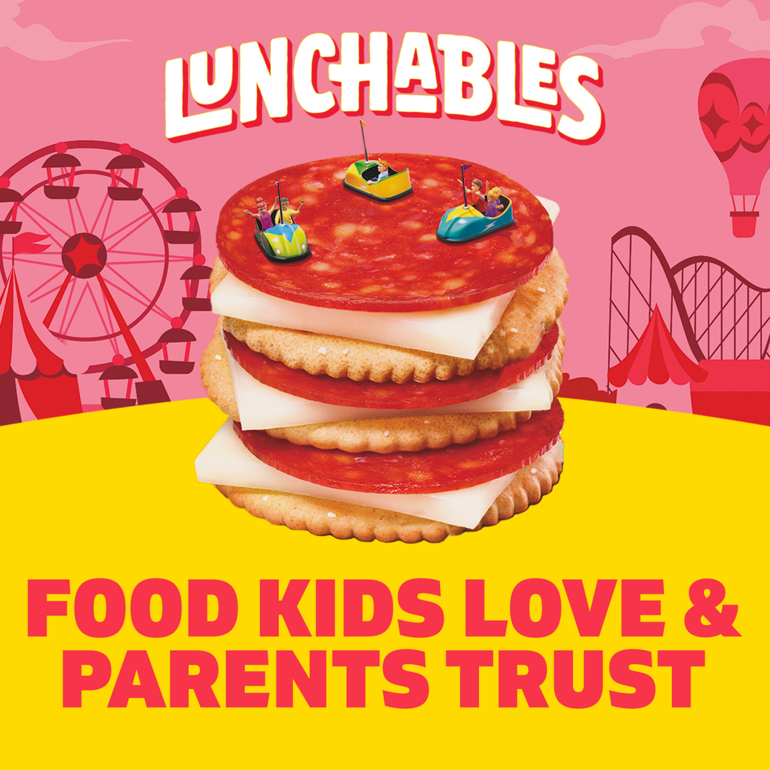 slide 7 of 8, Lunchables Mozzarella & Pepperoni Value Pack, 1.3 oz Pack, 1.3 oz