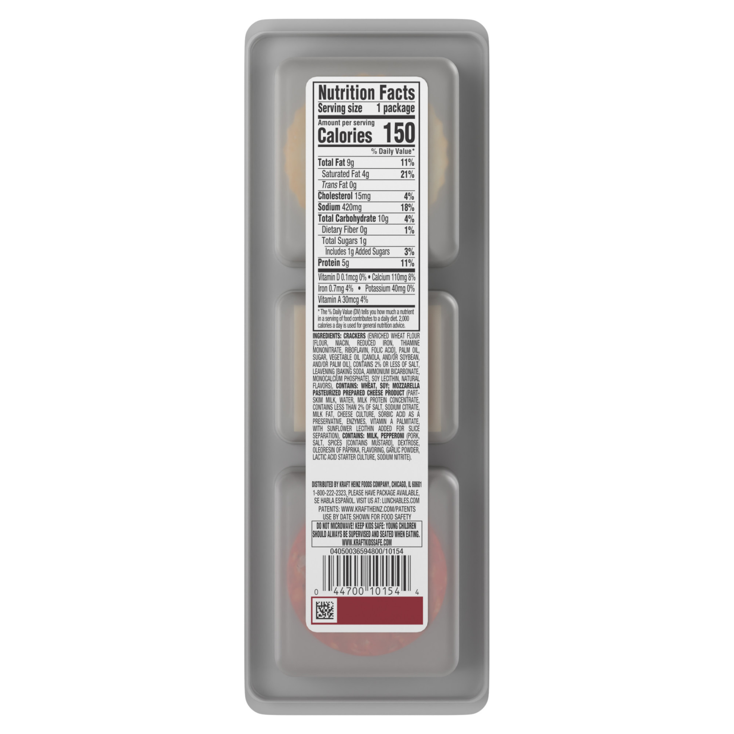 slide 8 of 8, Lunchables Mozzarella & Pepperoni Value Pack, 1.3 oz Pack, 1.3 oz