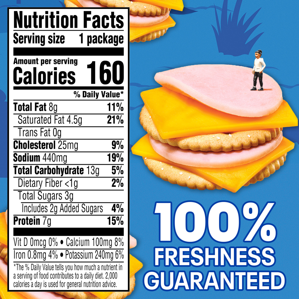 slide 13 of 29, Oscar Mayer Lunchables Turkey and Cheddar Cracker Stackers Value Lunchables, for School Lunch or Easy Snack, 1.9 oz Tray, 1.9 oz