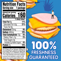 slide 11 of 29, Oscar Mayer Lunchables Turkey and Cheddar Cracker Stackers Value Lunchables, for School Lunch or Easy Snack, 1.9 oz Tray, 1.9 oz