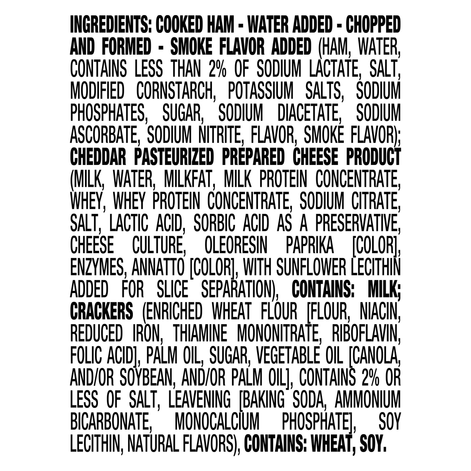 slide 3 of 8, Lunchables Ham and Cheddar Cracker Stackers Value Snack Kit, 1.9 oz Tray, 1.9 oz