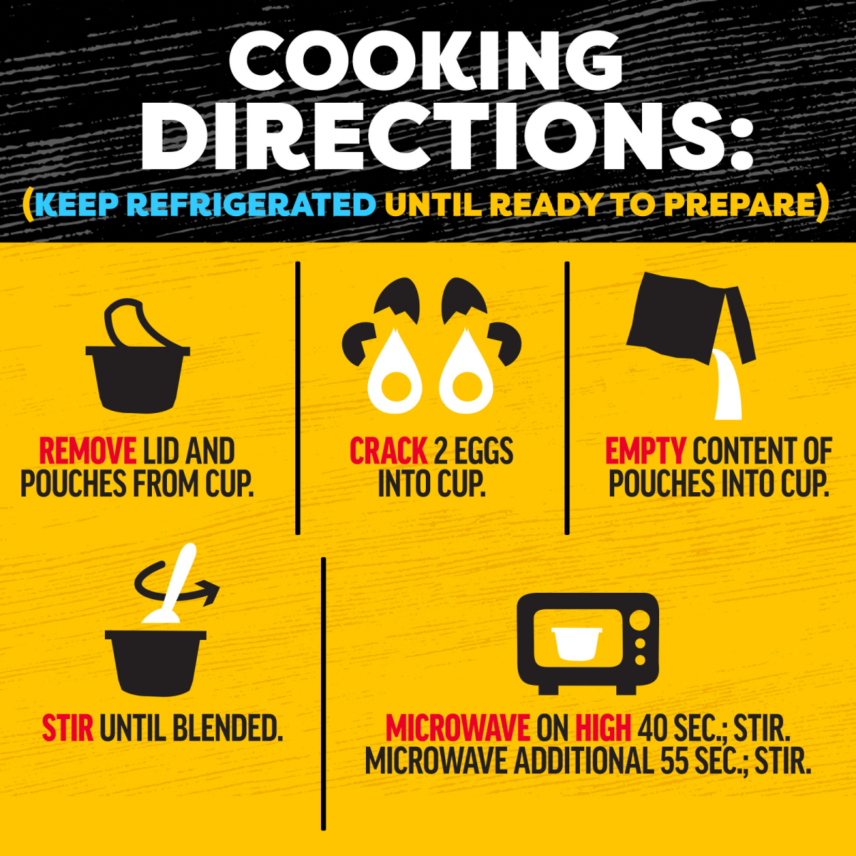 slide 2 of 8, Oscar Mayer Scramblers Ham & Colby Jack Scramble Kit, 3 oz Cup, 3 oz