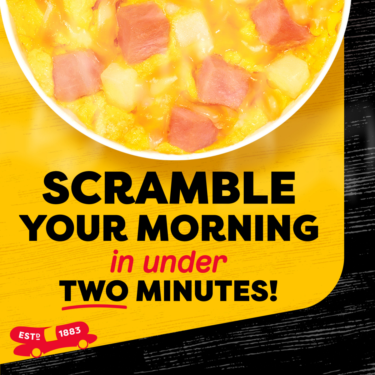 slide 4 of 8, Oscar Mayer Scramblers Ham & Colby Jack Scramble Kit, 3 oz Cup, 3 oz