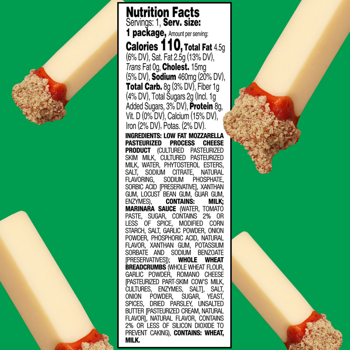 slide 4 of 8, Lunchables Dunkables Mozza Sticks with Marinara & Breadcrumbs, 2.1 oz Tray, 2.10 oz