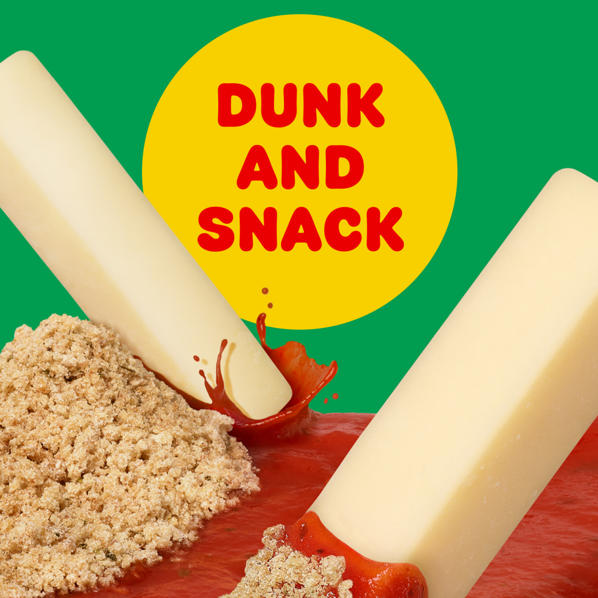 slide 5 of 8, Lunchables Dunkables Mozza Sticks with Marinara & Breadcrumbs, 2.1 oz Tray, 2.10 oz